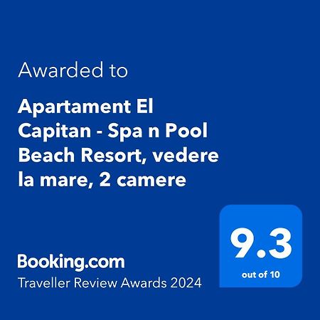 Apartament El Capitan - Spa N Pool Beach Resort, Vedere La Mare, 2 Camere นาโวดาริ ภายนอก รูปภาพ